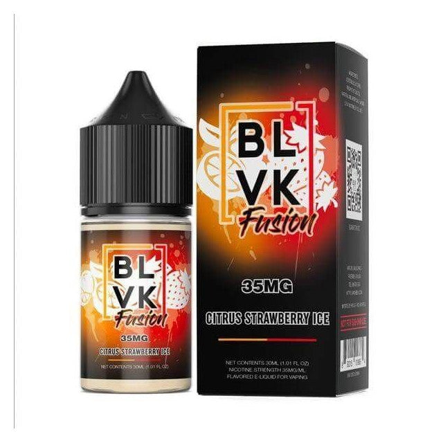 Blvk Fusion Salt Citrus Strawberry Ice Ml Loft Vapor L Vape Store