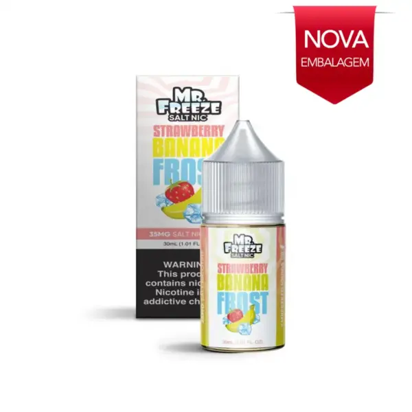 Mr. Freeze Salt - Strawberry Banana Frost - 30 Ml