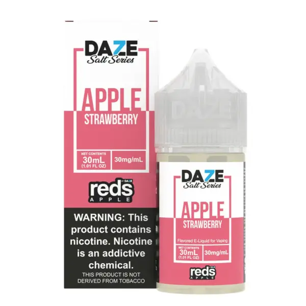7 Daze Salt - Strawberry - 30 Ml