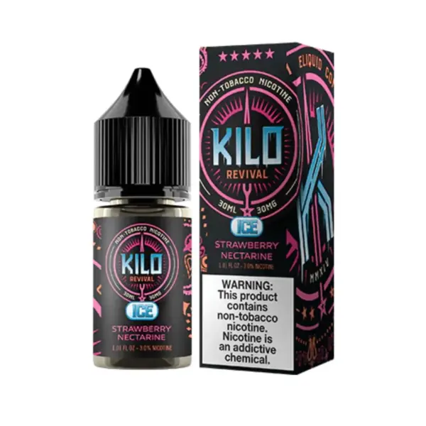 Kilo Revival Salt - Ice Strawberry Nectarine - 30 Ml