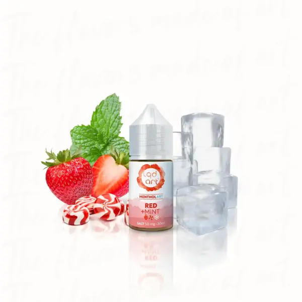 Lqd Art Salt - Menthol Art - Red Mint- 30 Ml