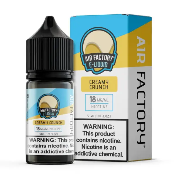 Air Factory Salt - Creamy Crunch - 30 Ml