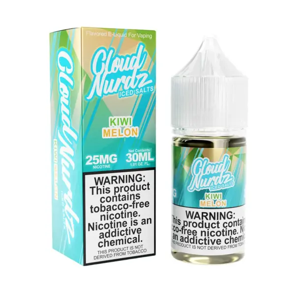 Cloud Nurdz Salt - Kiwi Melon Iced - 30 Ml