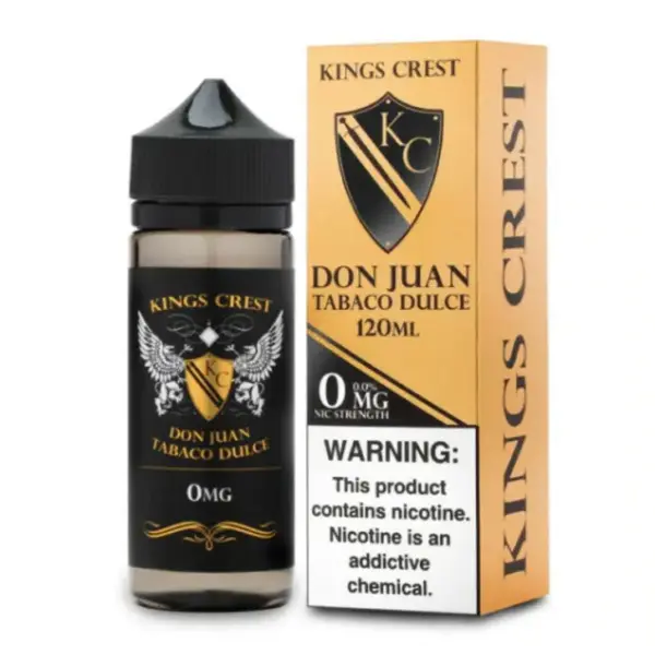 King'S Crest - Don Juan Tabaco Dulce - 120 Ml