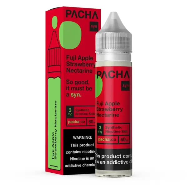 Pacha Syn - Fuji Apple Strawberry - 60 ml