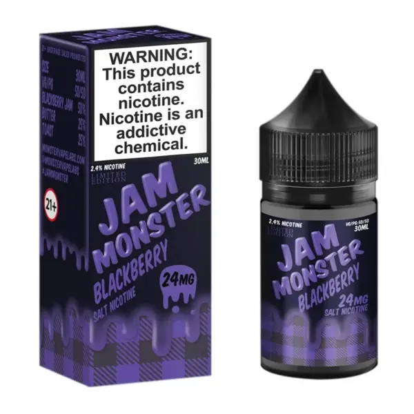 Jam Monster Salt - Blackberry - 30 Ml