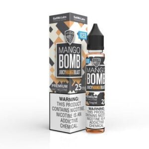uma garrafa de bomba de manga ao lado de uma caixa