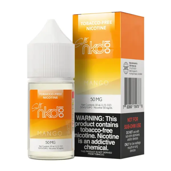 Naked 100 Salt - Mango - 30 Ml - Image 2