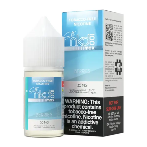 Naked 100 Max Salt- Berries - 30 Ml