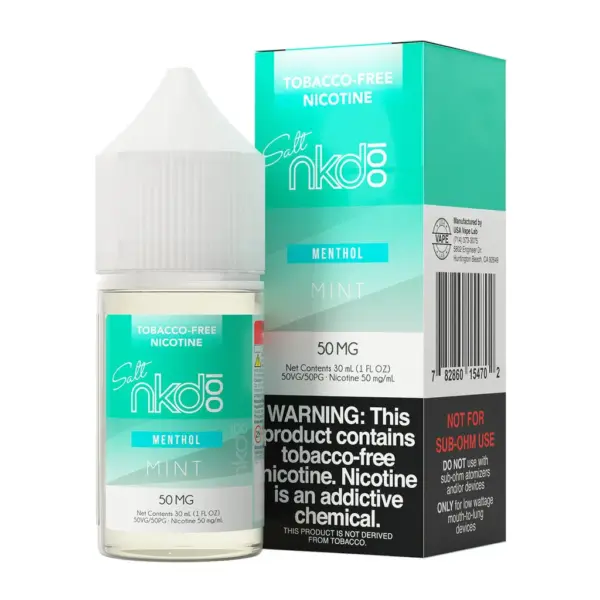 Naked 100 Salt - Mint - 30 Ml - Image 4