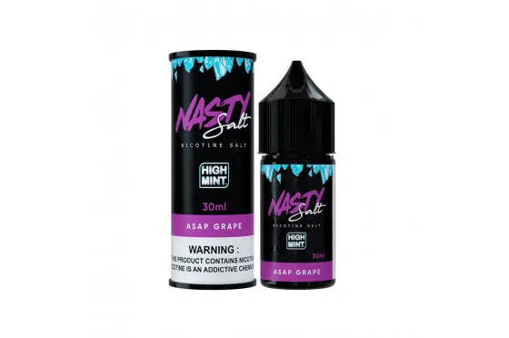 Nasty Salt Asap Grape High Mint - 30 Ml - Imagem 2