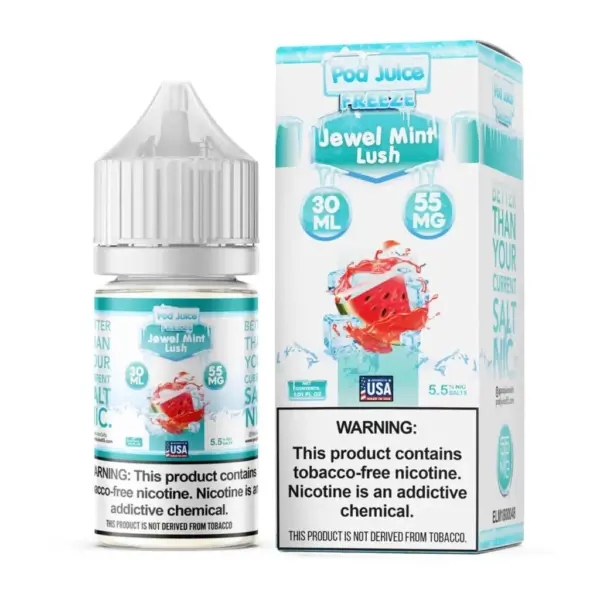 Pod Juice Salt - Jewel Mint Lush Ice - 30 Ml - Image 2