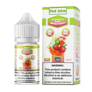 Pod Juice Salt - Strawberry Apple Watermelon - 30 Ml