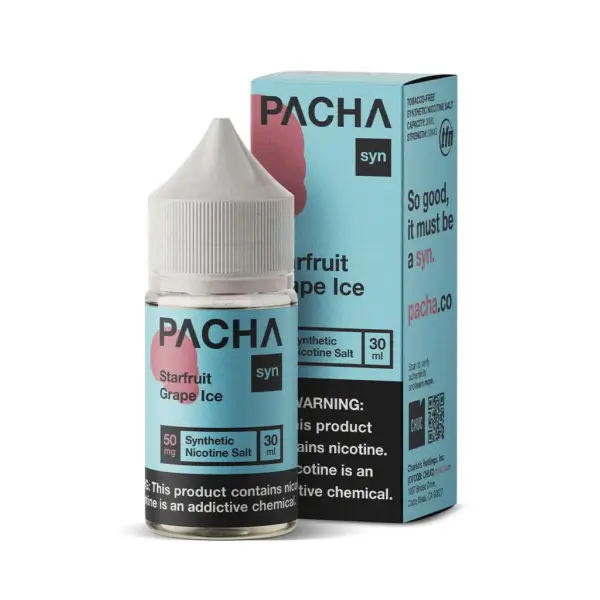 Pacha Syn Salt - Starfruit Grape Ice - 30 ml