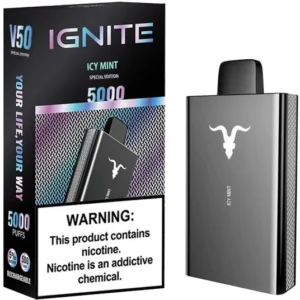 IGNITE V50 - 5000 puffs - Black Edition