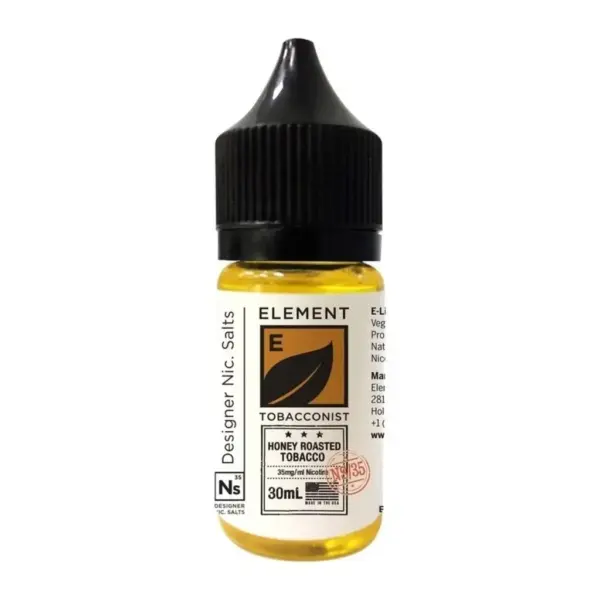 Element Salt Honey Roasted Tobacco - 30 Ml