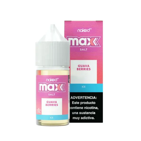 Naked 100 Max Salt - Guava Berries - 30 Ml