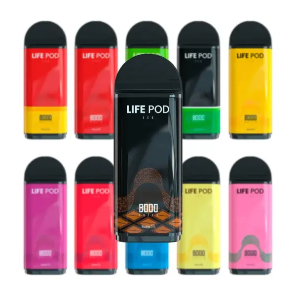 Life Pod Eco - 8000 Puffs (Refil)