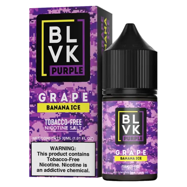 Blvk Purple Salt - Grape Banana - 30ml