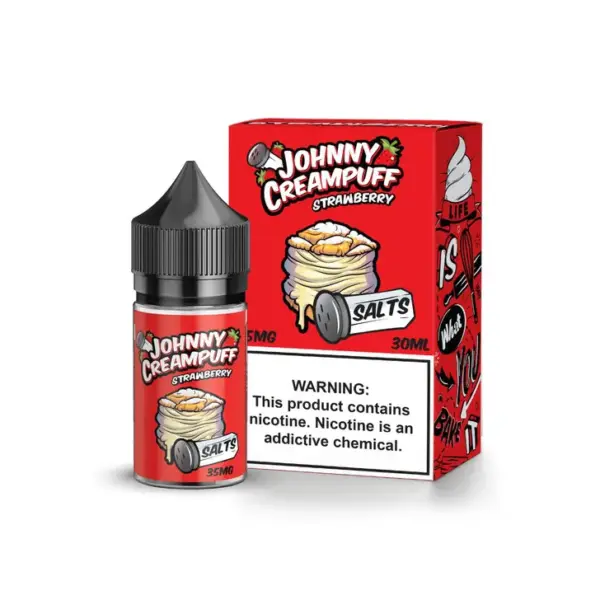 Johnny Creampuff Salts - Strawberry - 30ml