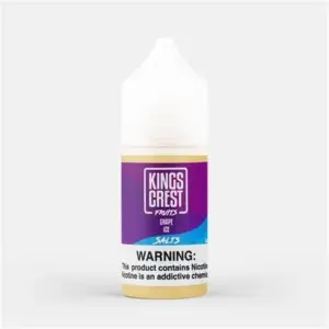 King’s Crest Fruits Salt - Grape ice - 30 ml