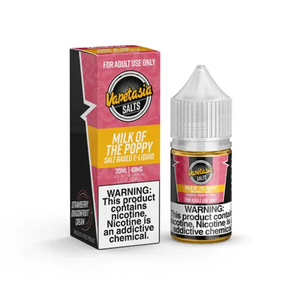 Vapetasia Salts - Milk Of The Poppy - 30 Ml