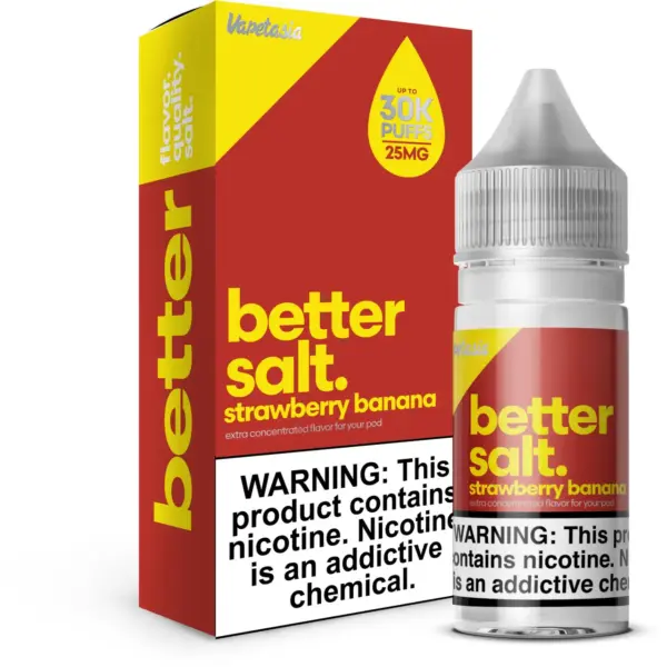 Vapetasia Better Salt - Strawberry Banana - 30 Ml