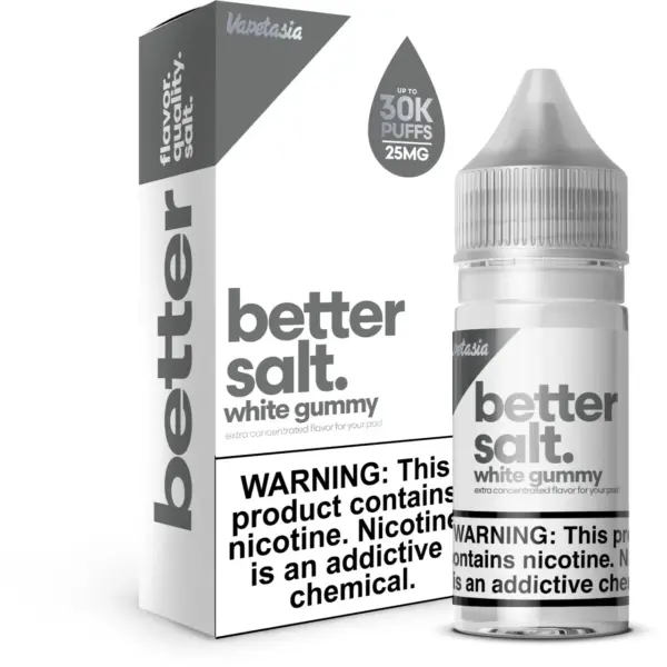 Vapetasia Better Salt - White Gummy - 30Ml