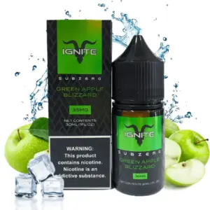 Ignite Salt - Green Apple Blizzard - 30 ml