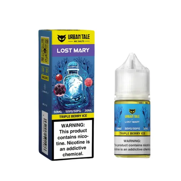 Urban Tale x Lost Mary Triple Berry Ice Salts - 30ml