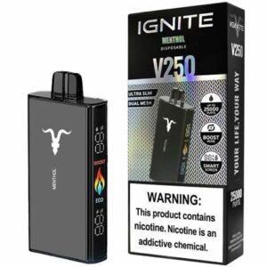 Ignite V250 – Black  –25000 Puffs